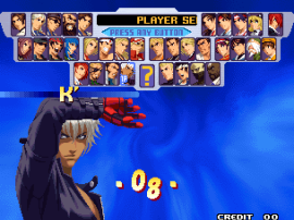 The King of Fighters 2000 (Playstation 2 ver. , EGHT hack) [hack only enable in AES mode]