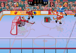 Hit the Ice (Japan) [Imperfect graphics]