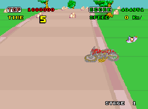 Enduro Racer (YM2203, FD1089B 317-0013A)